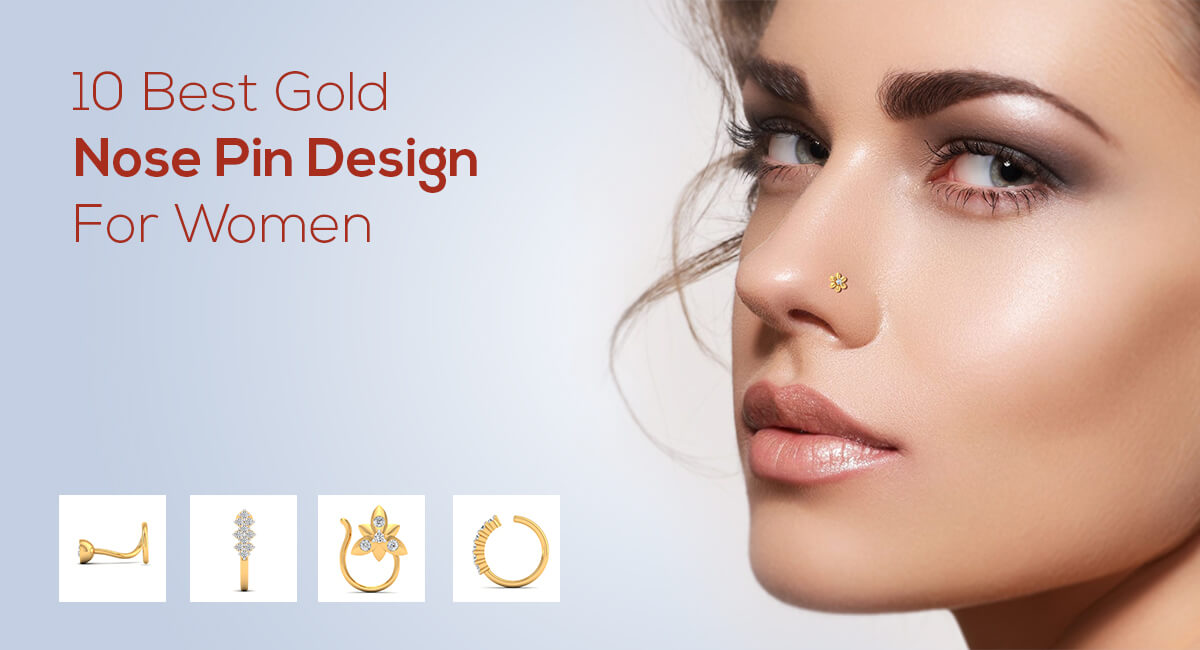 10 Best Gold Nose Pin Design For Women