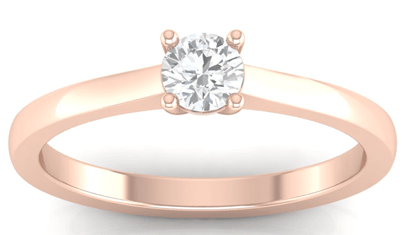 solitaire diamond ring for valentine ring