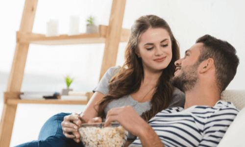 Movie Marathon | Valentine Day Date Ideas for Teenage Couples